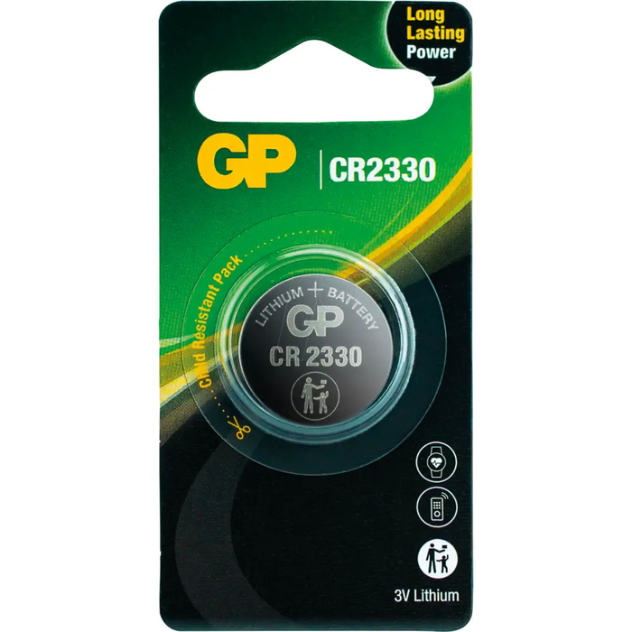 Литиева бутонна батерия GP CR-2330 3V