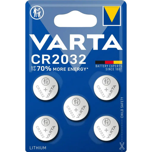 Литиеви кръгли батерии Varta 06032 101 415 3 V (5 броя)