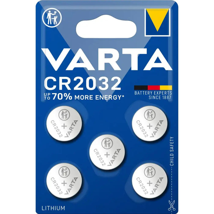 Литиеви кръгли батерии Varta 06032 101 415 3 V (5 броя)
