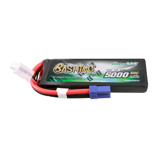 Литиево-полимерна батерия GENS ACE 5000mAh 7.4V 2S1P 60C