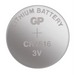 Литиева бутонна батерия GP CR 1616 3V 5 бр. в блистер /цена