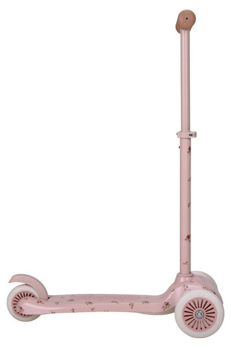 Детска триколесна тротинетка Little Dutch - Fairy Floral, Pink