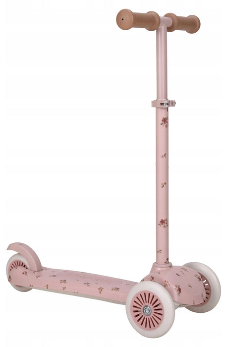 Детска триколесна тротинетка Little Dutch - Fairy Floral, Pink