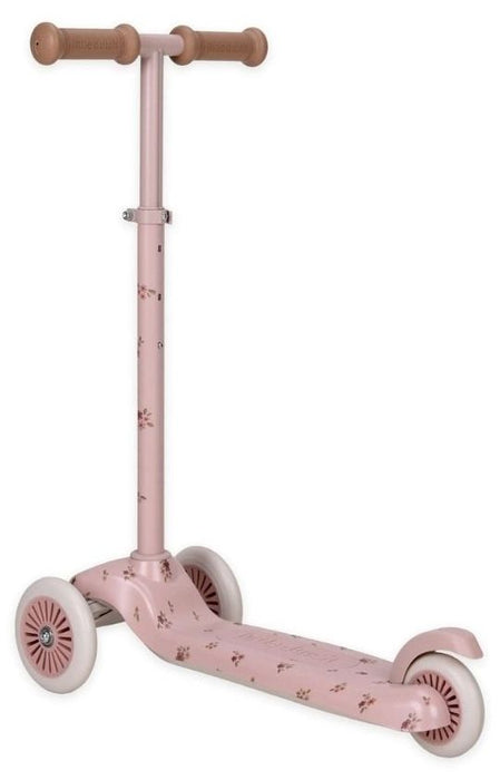 Детска триколесна тротинетка Little Dutch - Fairy Floral, Pink