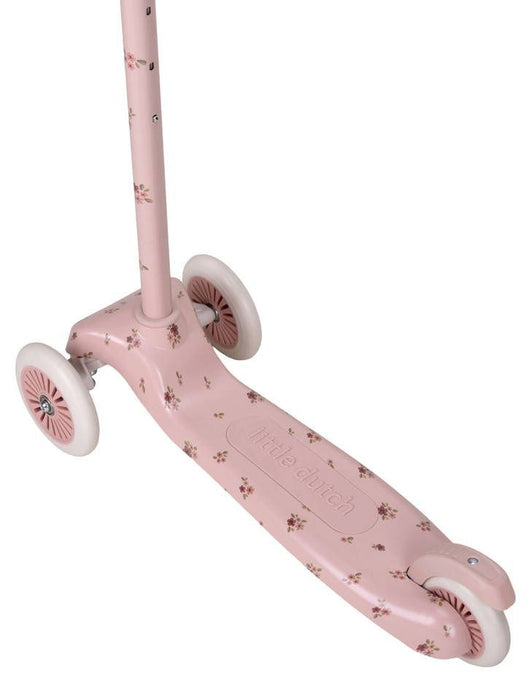Детска триколесна тротинетка Little Dutch - Fairy Floral, Pink