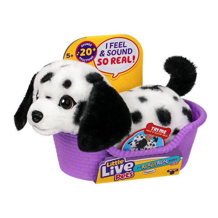 Little Live Pets Really Real Puppy Кученце Далматинец Mini Pepper