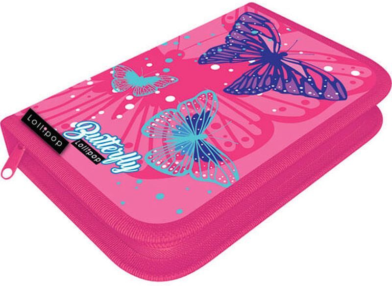 Несесер Lizzy Card Pink Butterfly - с 1 цип