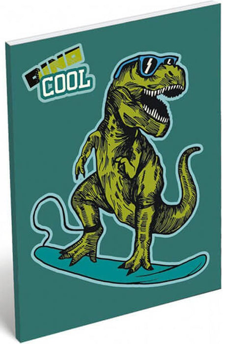Тефтер A7 Lizzy Card Dino Cool