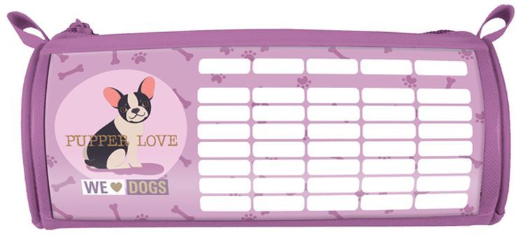 Овален несесер Lizzy Card We Love Dogs Pups - с програма