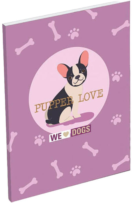 Тефтер А7 Lizzy Card We Love Dogs Pups