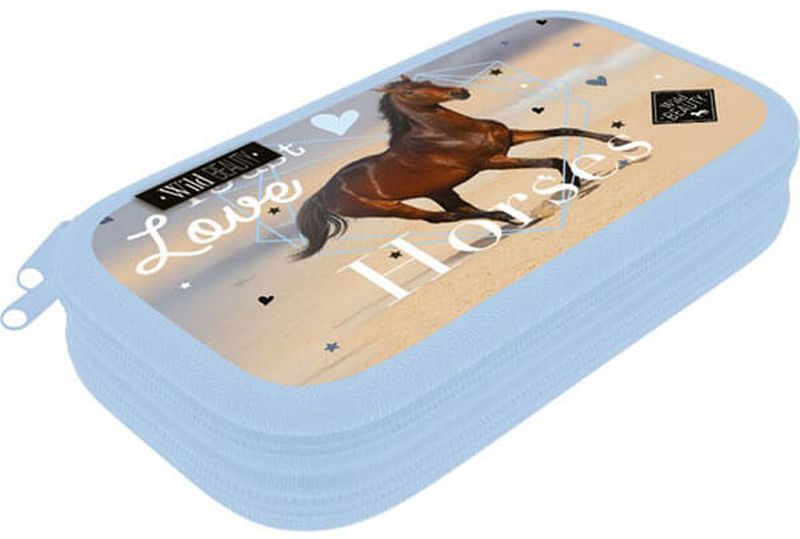 Несесер Lizzy Card Wild Beauty Love - с 2 ципа