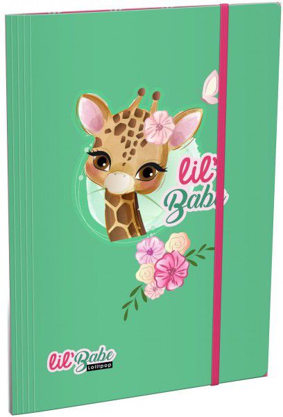 Папка с ластик Lizzy Card Lil Babe - A4
