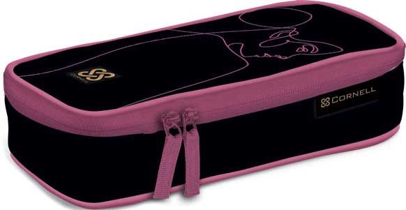 Овален несесер Lizzy Card Cornell Pink Line - Comfort