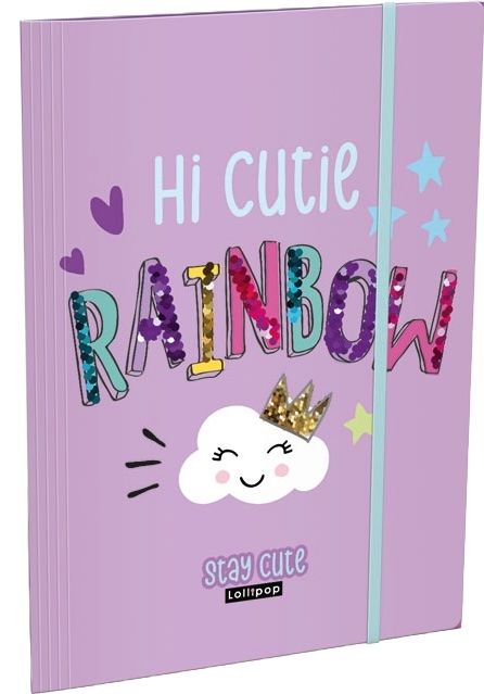 Папка с ластик Lizzy Card Lollipop Stay Cute - А4