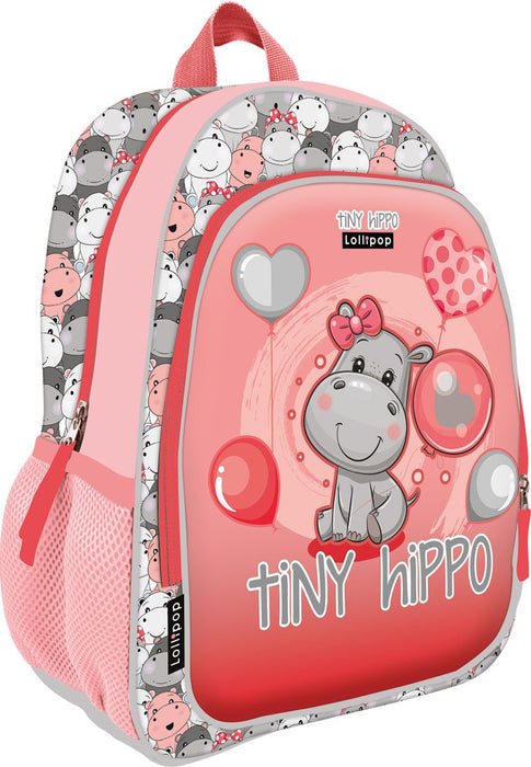 Ученическа раница Lizzy Card Lollipop Thiny Hippo - Junior +