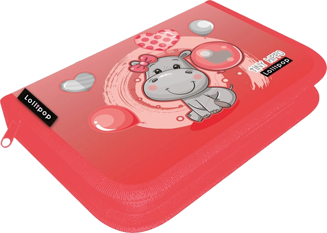 Несесер Lizzy Card Lollipop Thiny Hippo - С 1 цип