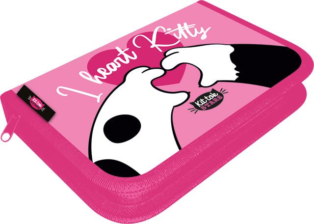 Несесер Lizzy Card KitTok Heart Kitty - С 1 цип