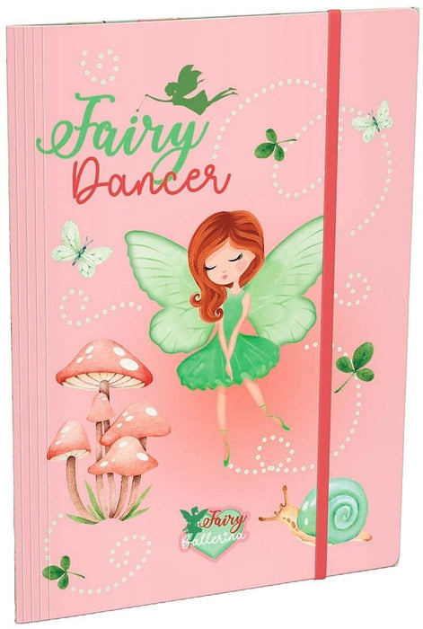 Папка с ластик Lizzy Card Fairy Ballerina - Dance, А4