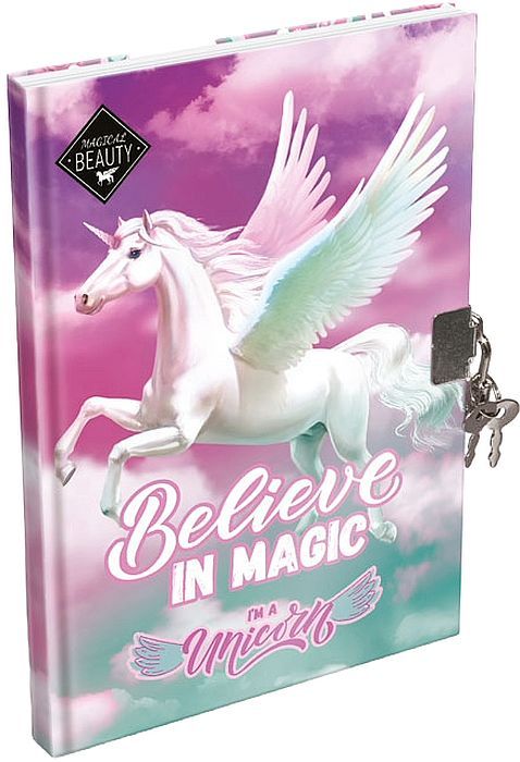 Таен дневник с катинар Lizzy Card Magical Beauty - A5