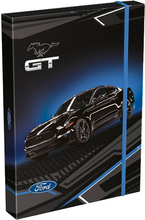 Кутия с ластик Lizzy Card Ford Black - A5