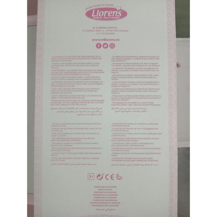 Бебешка кукла Llorens 33156 33 cm