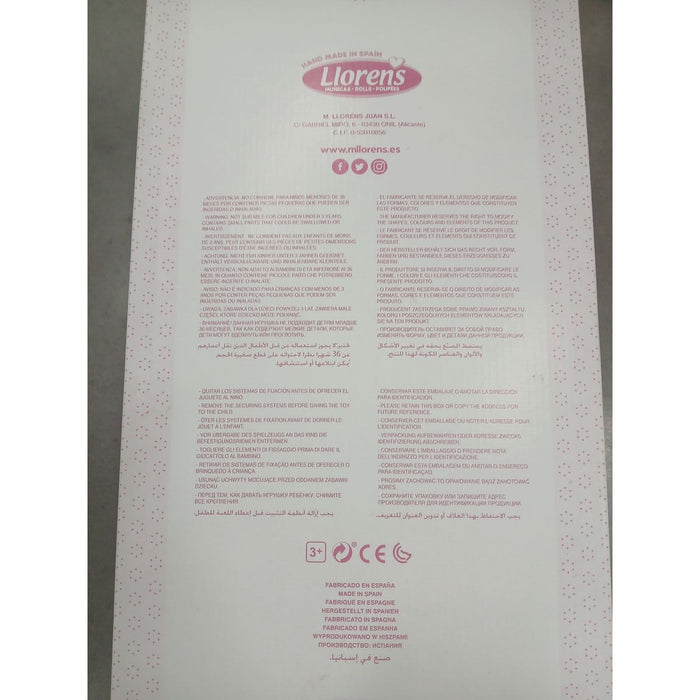 Кукла Бебе Llorens 40 cm