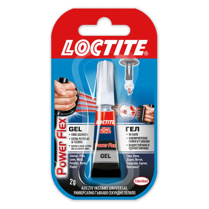 LOCTITE SUPER BOND POWER GEL ГЪВКАВО СЕКУНДНО ЛЕПИЛО ГЕЛ