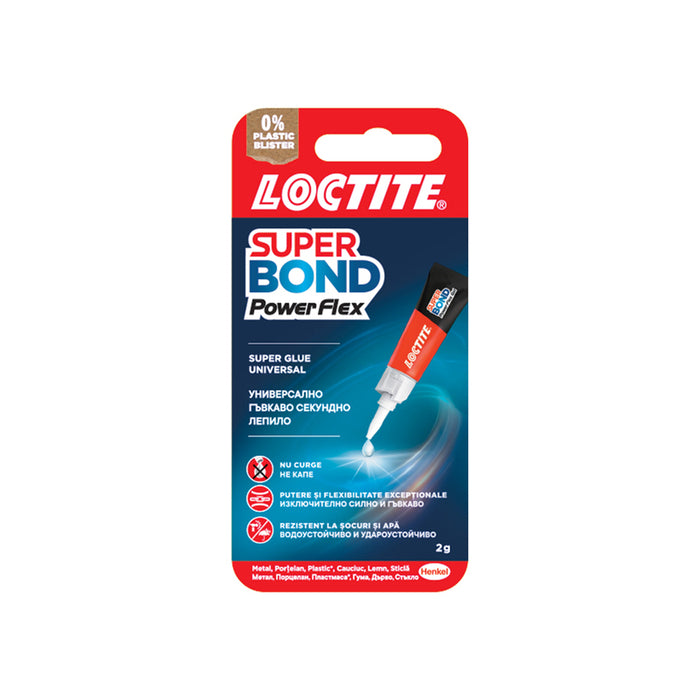 LOCTITE SUPER BOND POWER EASY СЕКУНДНО ЛЕПИЛО 2 G LOCTITE