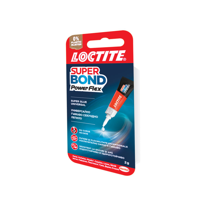 LOCTITE SUPER BOND POWER EASY СЕКУНДНО ЛЕПИЛО 2 G LOCTITE