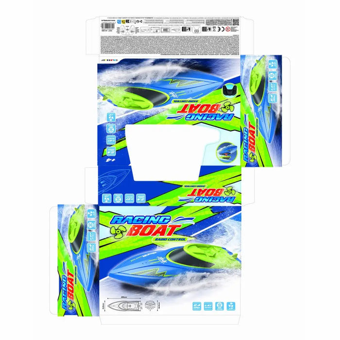 Лодка с радиоуправление Colorbaby (2 броя)