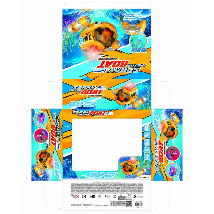 Лодка с радиоуправление Colorbaby (2 броя)