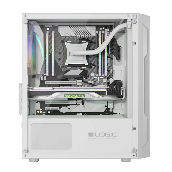 LOGIC ARAMIS ARGB Mini USB 3.0 бял