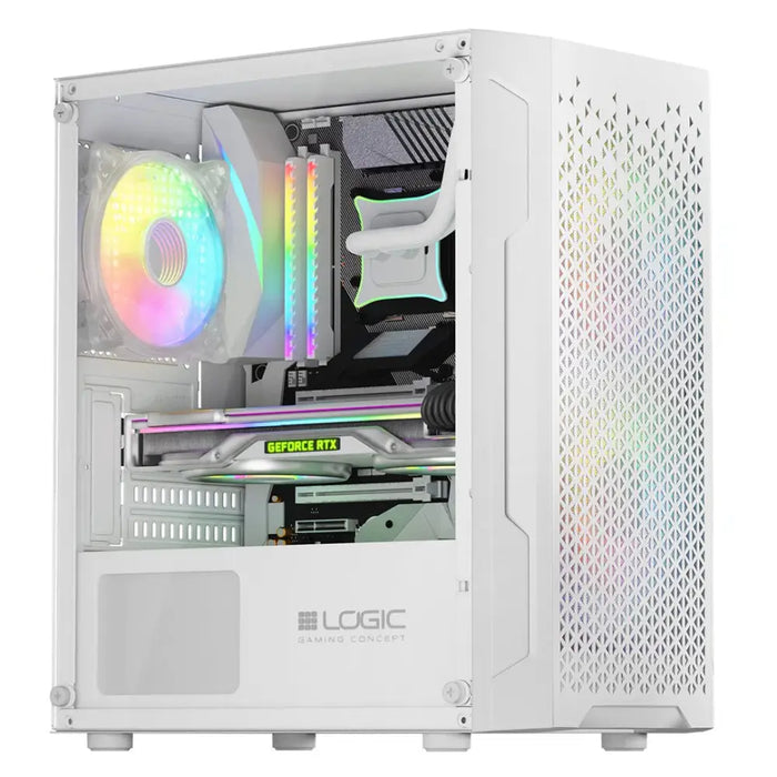 LOGIC ARAMIS ARGB Mini USB 3.0 бял