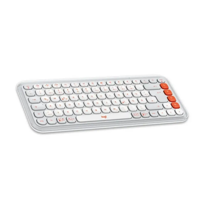 Logitech Pop Icon Combo - Бял - US INT’L - BT - N/A