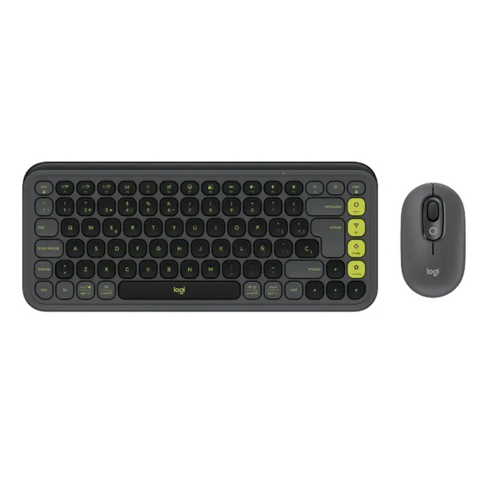 Logitech Pop Icon Combo - Graphite - US INT’L - BT - N/A
