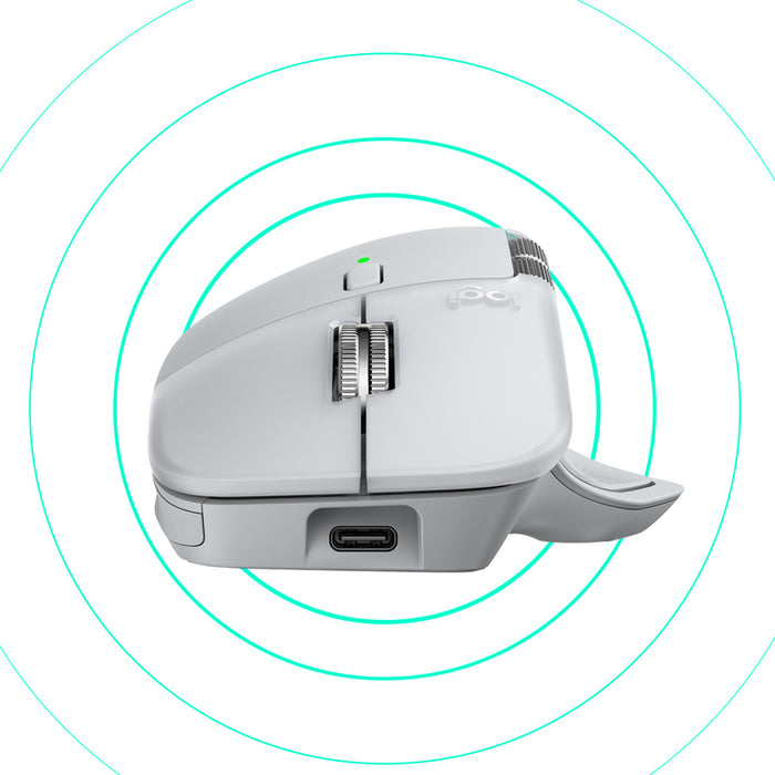 Мишка LOGITECH MX MASTER 4 for Mac WhiteSilv. 910-007576 Haptic feedback