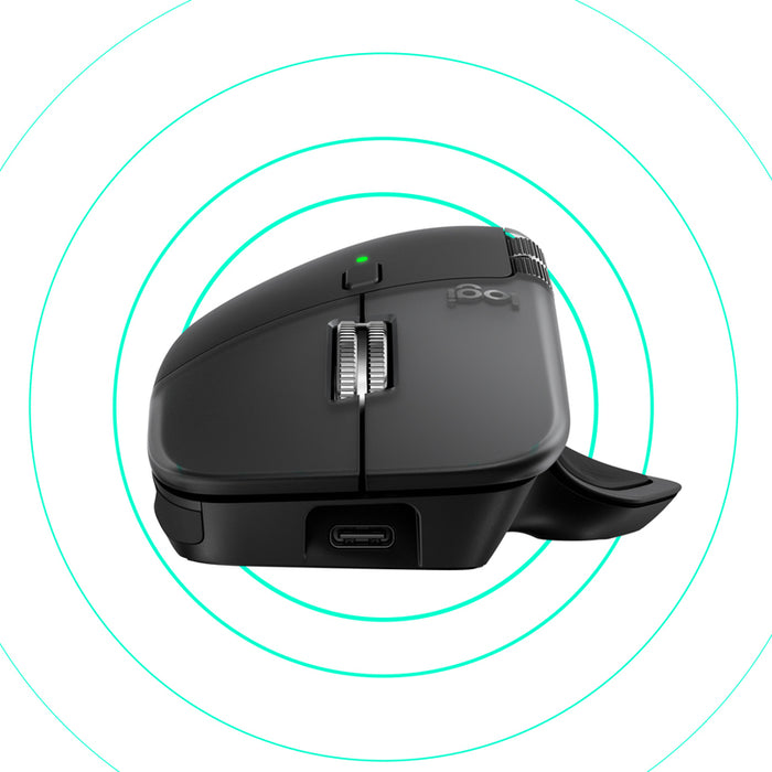 Мишка LOGITECH MX MASTER 4 for Mac SpaceBlack 910-007577 Haptic feedback