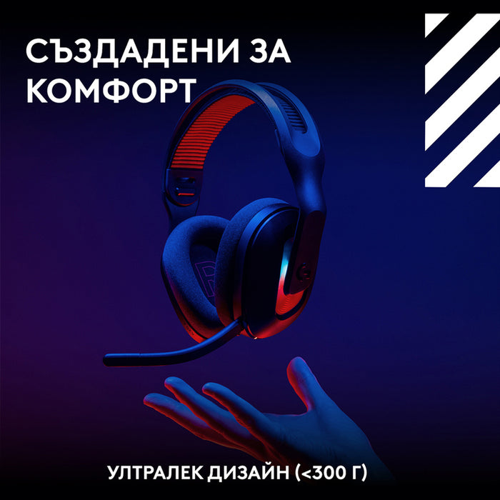 Слушалки LOGITECH Astro A20 X LIGHTSPEED BLACK LIGHTSYNC RGB 939-002247