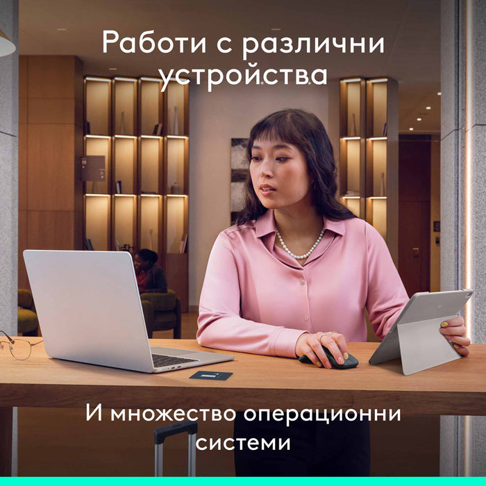 Мишка LOGITECH MOBI FOLD Graphite 910-007604