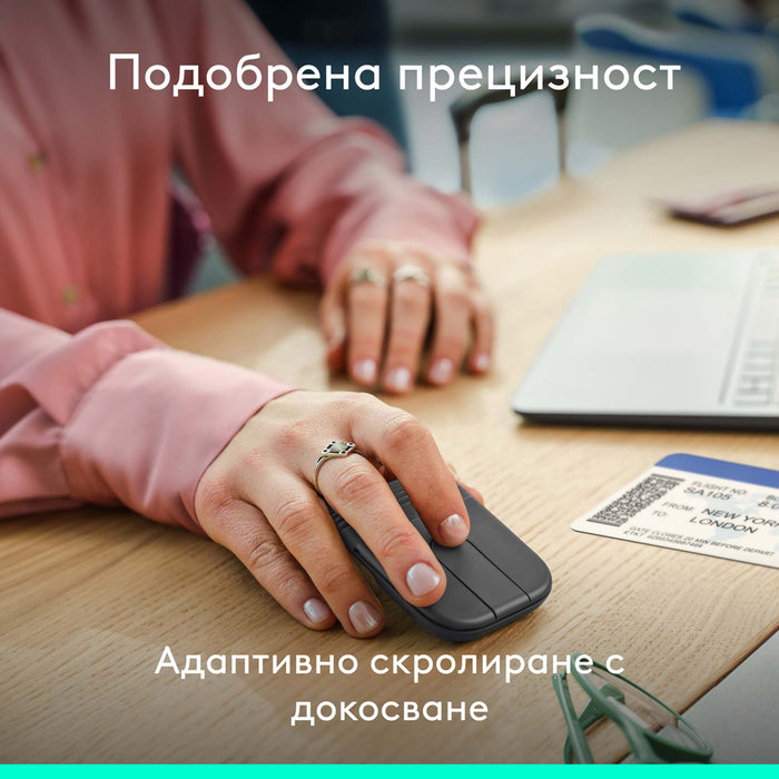 Мишка LOGITECH MOBI FOLD Graphite 910-007604