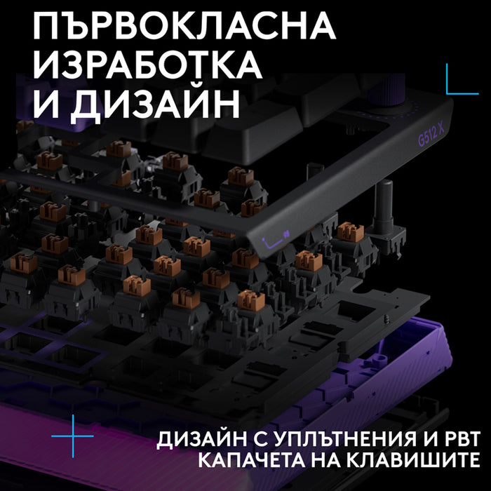 Клавиатура LOGITECH G512 X 98 BLACK 920-013980