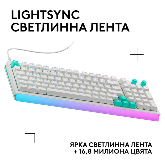 Клавиатура LOGITECH G512 X 98 WHITE 920-013980