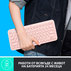Клавиатура LOGITECH K380 ROSE 920-009590/9867