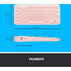 Клавиатура LOGITECH K380 ROSE 920-009590/9867