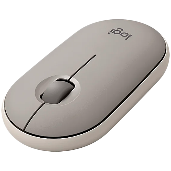 Безжична мишка Logitech Pebble M350 - SAND - EMEA