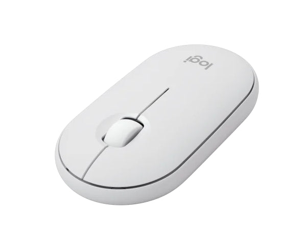 Мишка Logitech Pebble Mouse 2 M350s - TONAL WHITE - BT - N/A - EMEA-808 - БЕЗ ДАННО