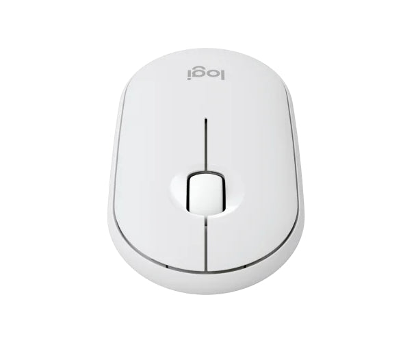Мишка Logitech Pebble Mouse 2 M350s - TONAL WHITE - BT - N/A - EMEA-808 - БЕЗ ДАННО