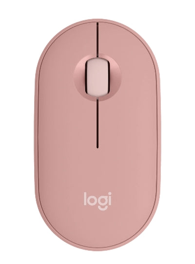 Мишка Logitech Pebble Mouse 2 M350s - TONAL ROSE - BT - N/A - EMEA-808 - БЕЗ ДАННИ
