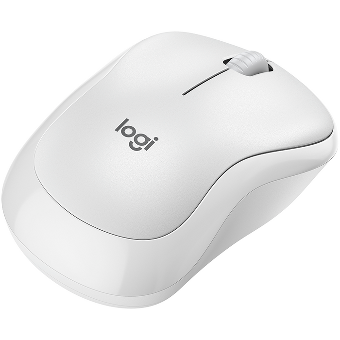 Безжична оптична мишка LOGITECH M240, Off-White