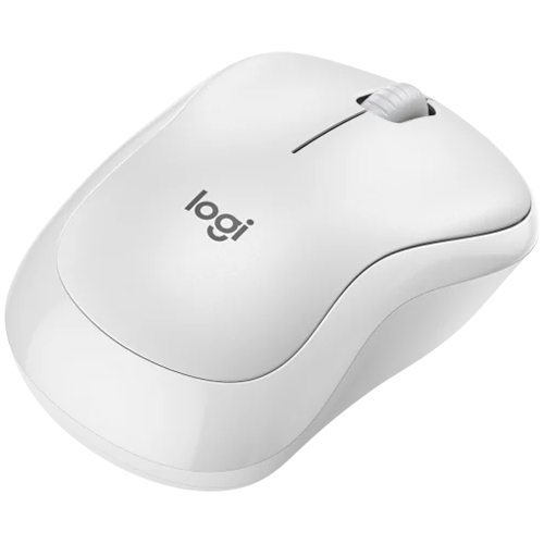 Безжична оптична мишка LOGITECH M240, Off-White